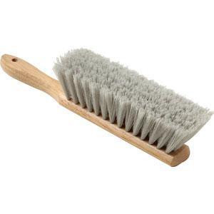 ProTool Screen Brush Soft, handheld cleaning brush with soft bristles and a wooden handle for delicate screen cleaning.